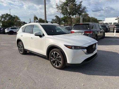 Rhodium White Metallic 2023 Mazda CX-5 2.5 S Premium Plus Package