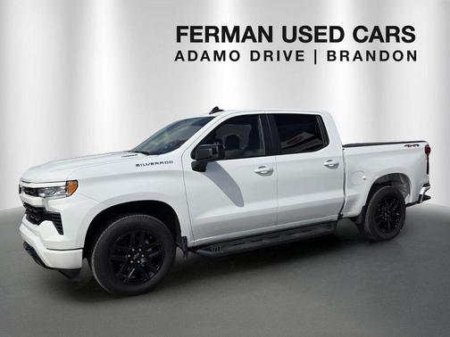 Summit White 2025 Chevrolet Silverado 1500 RST