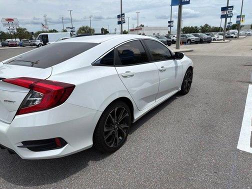 White 2020 Honda Civic Sport