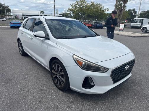 Ceramic White 2018 Hyundai Elantra GT Base