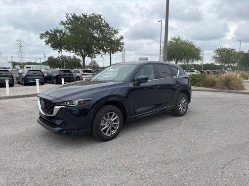 Deep Crystal Blue Mica 2025 Mazda CX-5 2.5 S Select Package