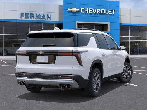 White 2026 Chevrolet Traverse LT