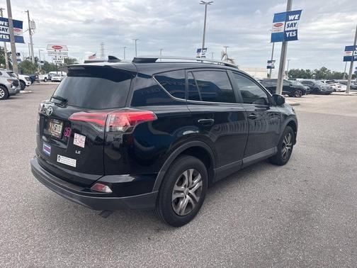 Black 2017 Toyota RAV4 LE