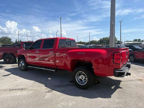 Red 2017 Chevrolet Silverado 3500 LTZ