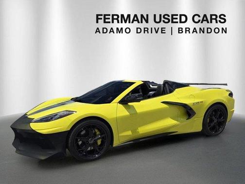 Accelerate Yellow Metallic 2022 Chevrolet Corvette Stingray w/3LT
