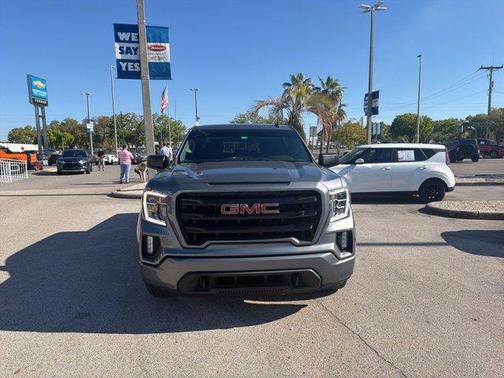 Satin Steel Metallic 2021 GMC Sierra 1500 Elevation