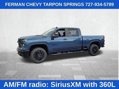 Blue 2026 Chevrolet Silverado 2500 Custom
