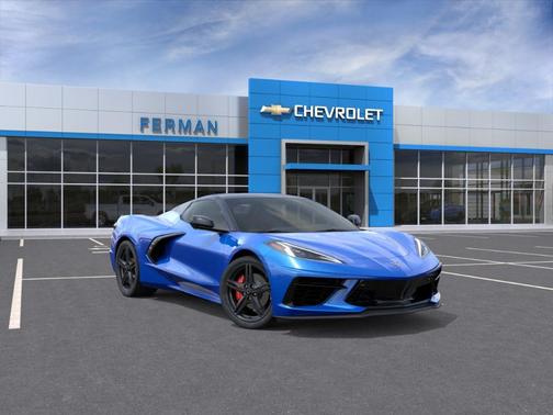 Blue 2026 Chevrolet Corvette Stingray w/2LT