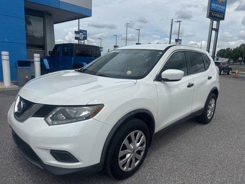 Glacier White 2016 Nissan Rogue S