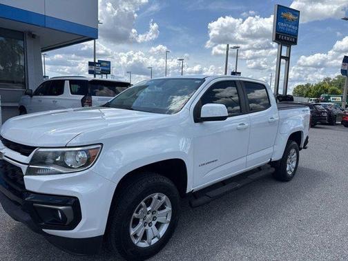Summit White 2022 Chevrolet Colorado LT