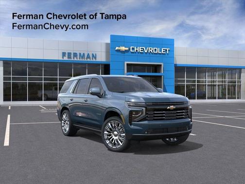 Blue 2026 Chevrolet Tahoe High Country