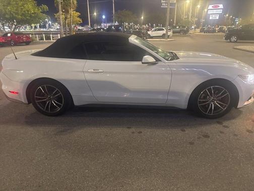 White 2017 Ford Mustang EcoBoost Premium