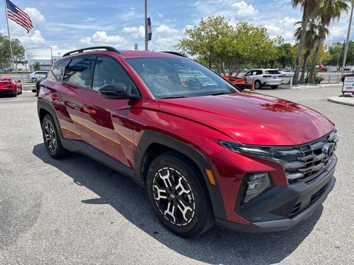 Red 2025 Hyundai TUCSON XRT