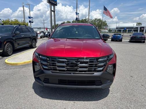 Red 2025 Hyundai TUCSON XRT
