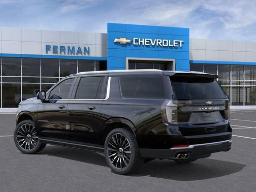 Black 2026 Chevrolet Suburban High Country
