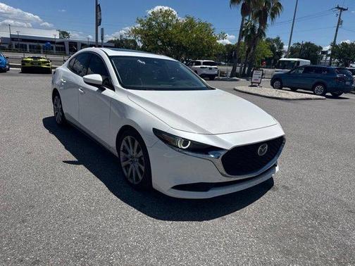 Snowflake White Pearl Mica 2019 Mazda Mazda3 FWD w/Premium Package