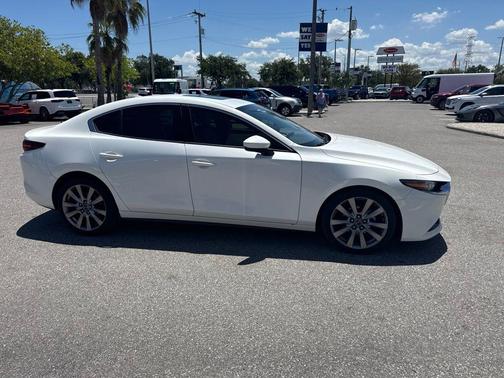 Snowflake White Pearl Mica 2019 Mazda Mazda3 FWD w/Premium Package