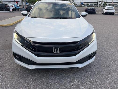 Tan 2021 Honda Civic Sport