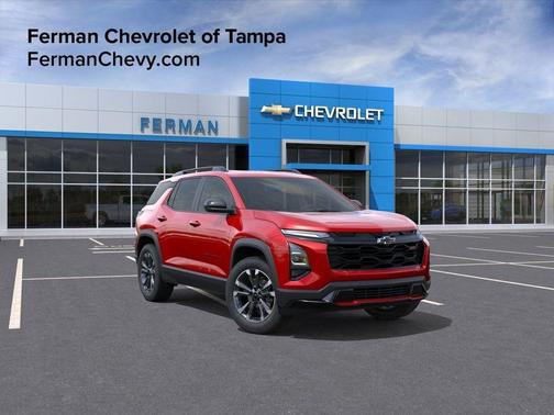 Red 2026 Chevrolet Equinox RS