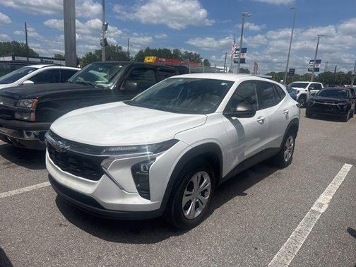 Summit White 2024 Chevrolet Trax LS
