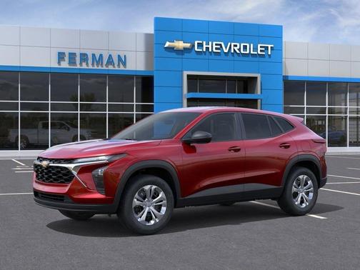 Red 2026 Chevrolet Trax LS