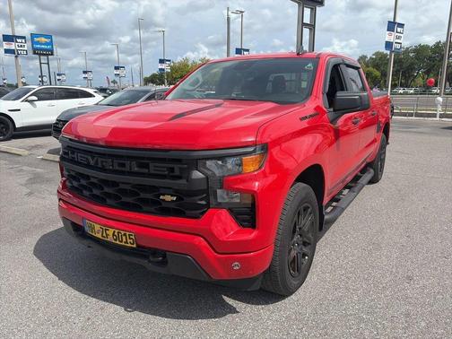 Red 2024 Chevrolet Silverado 1500 Custom