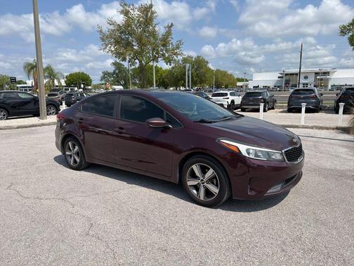 Garnet Red 2018 Kia Forte LX