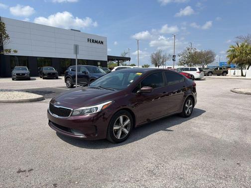Garnet Red 2018 Kia Forte LX