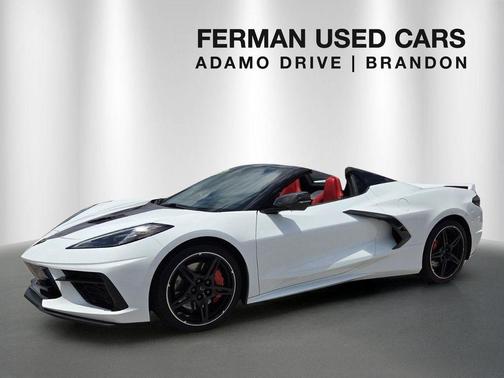 Arctic White 2024 Chevrolet Corvette Stingray w/2LT