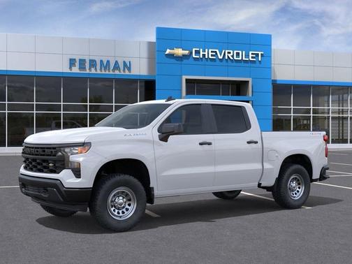 White 2026 Chevrolet Silverado 1500 WT