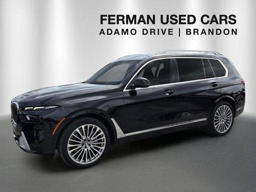 Black Sapphire Metallic 2025 BMW X7 xDrive40i