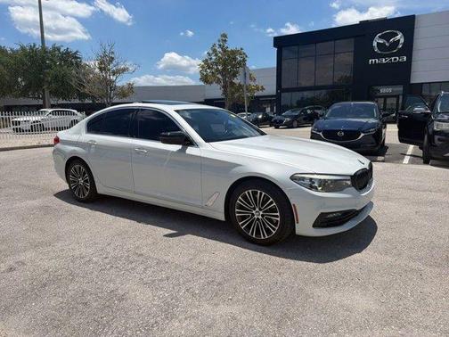Mineral White Metallic 2017 BMW 530 i