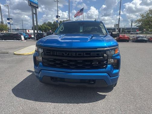 Glacier Blue Metallic 2023 Chevrolet Silverado 1500 Custom