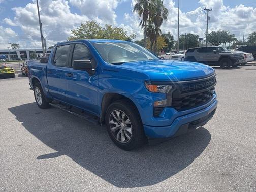 Glacier Blue Metallic 2023 Chevrolet Silverado 1500 Custom