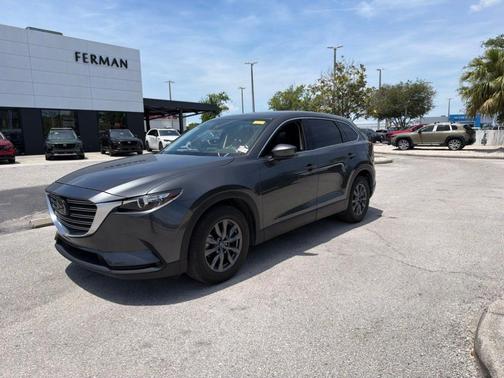 Machine Gray Metallic 2023 Mazda CX-9 Touring