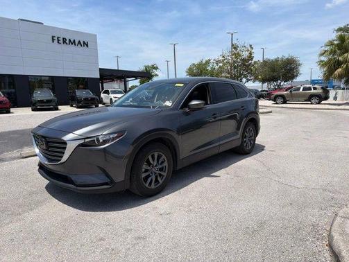 Machine Gray Metallic 2023 Mazda CX-9 Touring