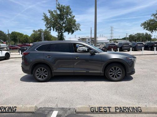 Machine Gray Metallic 2023 Mazda CX-9 Touring