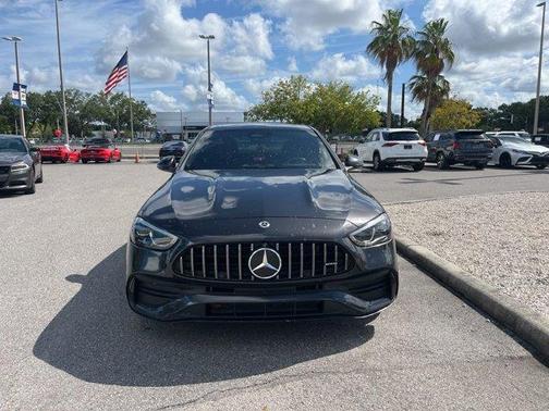 Black 2023 Mercedes-Benz AMG C 43 Base 4MATIC