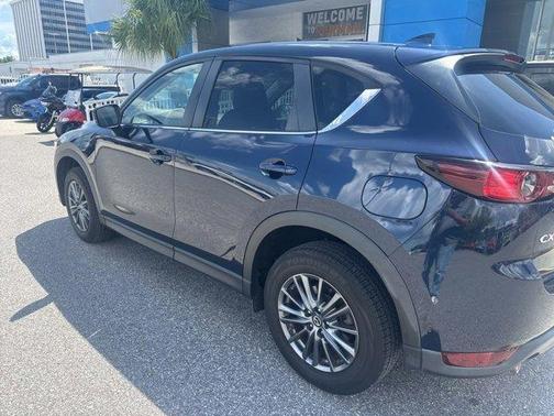 Deep Crystal Blue Mica 2020 Mazda CX-5 Touring