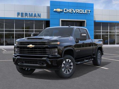 Black 2026 Chevrolet Silverado 2500 Custom