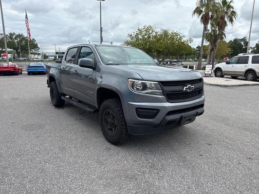 Satin Steel Metallic 2018 Chevrolet Colorado LT