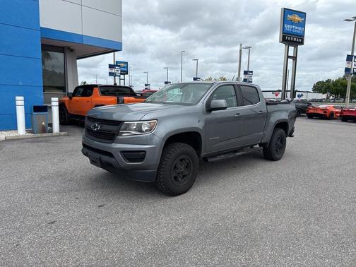 Satin Steel Metallic 2018 Chevrolet Colorado LT