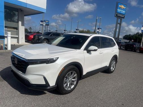 Platinum White Pearl 2025 Honda CR-V EX-L