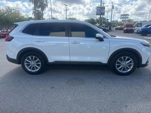 Platinum White Pearl 2025 Honda CR-V EX-L
