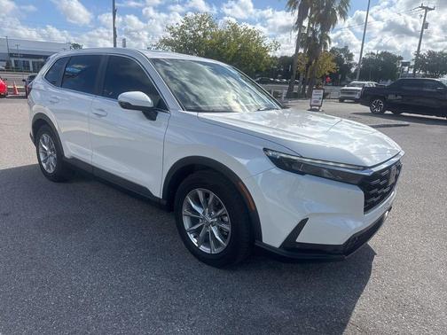 Platinum White Pearl 2025 Honda CR-V EX-L
