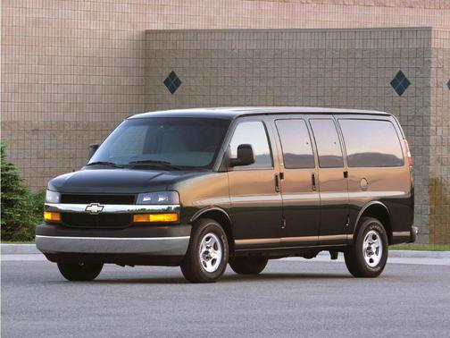 Dark Blue Metallic 2008 Chevrolet Express 3500 LT