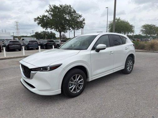 Rhodium White Metallic 2025 Mazda CX-5 2.5 S Preferred Package