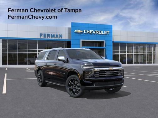 Black 2026 Chevrolet Suburban Premier
