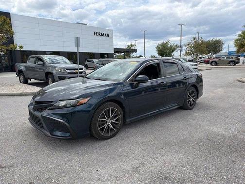 Galactic Aqua 2021 Toyota Camry SE