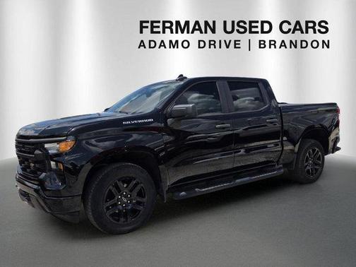 Black 2024 Chevrolet Silverado 1500 Custom